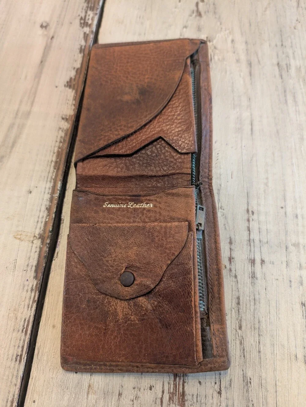 Vtg. Leather Wallet